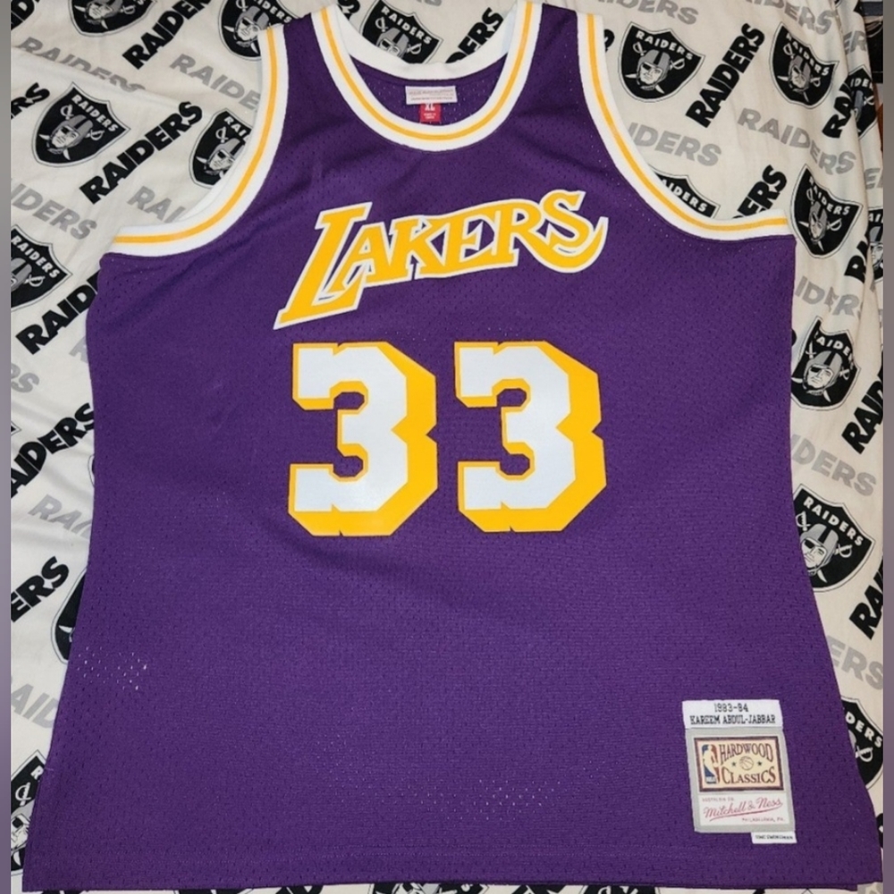 Kareem Abdul-Jabbar Lakers Jersey